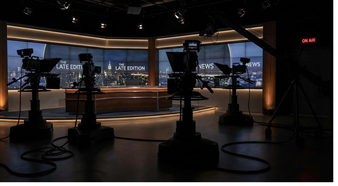 Broadcast TV Studio